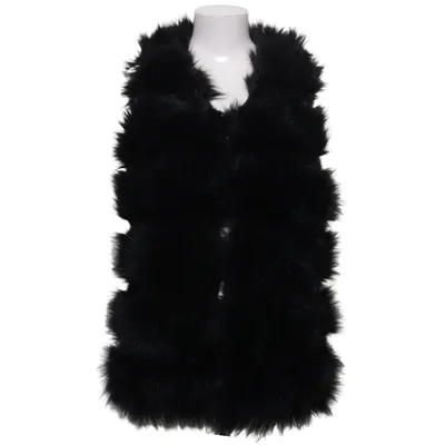 Gilet d'extérieur (Noir) de Vera & Lucy Acrylique, Polyester
