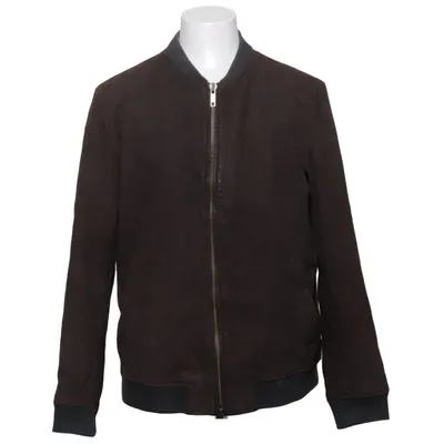 Blouson (ADPTBOMMER LEATHER JACKET) de ADPT Cuir, Polyester