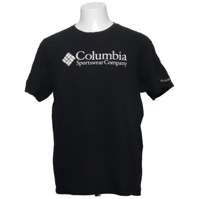 T-shirt (Sort) fra Columbia Sportswear Elastan, Økologisk bomuld
