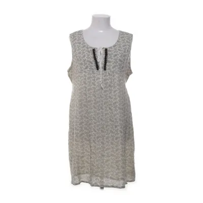Dress (Beige, Multicolored) from I&D Colors Cotton