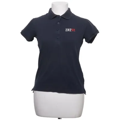 Pikétröja (Blå) från Fat21 Bomull, Elastan