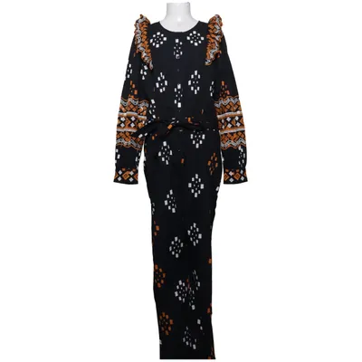 Jumpsuit (Black, Multicolored) from Sézane Cotton, Polyester