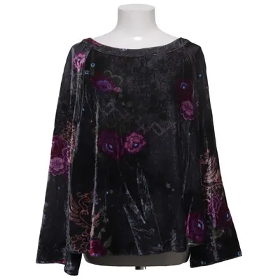 Blouse (Gray, Multicolored) from Odd Molly Elastane, Polyamide, Polyester, Viscose
