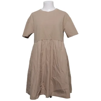 Kleid (Beige) von Wiya Baumwolle, Elasthan