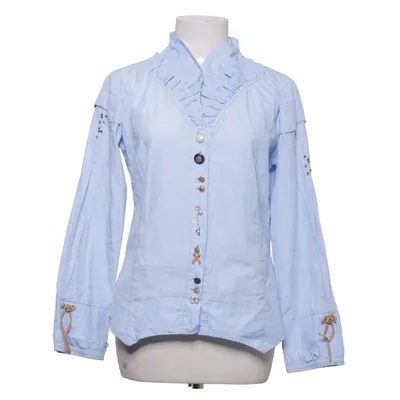 Blouse (Blauw) van Elisa Cavaletti Katoen