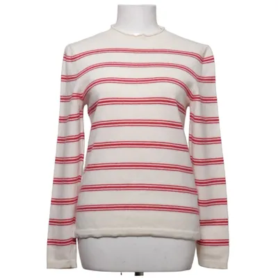 Trui (Wit, Rood) van Massimo Dutti Kasjmier, Wol
