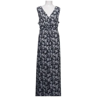 Klänning (Blå, Vit) från Izabella Elastan, Polyester