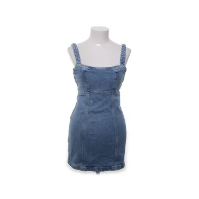 Denim jurk (Blauw) van Zara Katoen, Elastaan