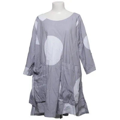 Dress (Gray, White) from Chalona Polyester