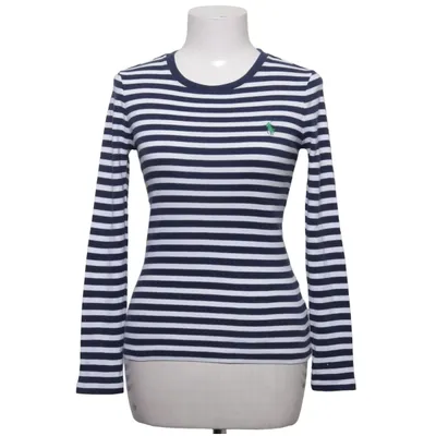 T-shirt à manches longues (Bleu, Blanc) de Ralph Lauren Coton