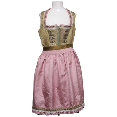 Dirndl (Groen, Roze, Meerkleurig) van Krüger Madl Katoen, Elastaan, Polyester