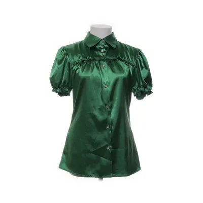 Kortärmad skjorta (Grön) från Apart Elastan, Polyester