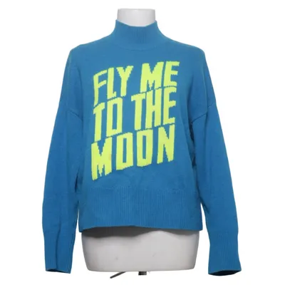 Turtleneck (Blue, Yellow) from From Future Cashmere