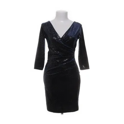 Cocktailklänning (Blå, Silverfärgad) från Sisters Point Elastan, Polyester