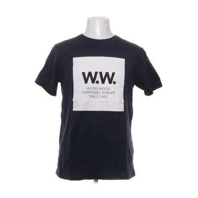 T-shirt (Blå, Flerfarvet) fra Wood Wood Bomuld