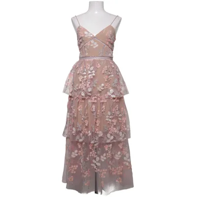 Robe de cocktail (Rose, Beige, Multicolore) de Self-Portrait Fibre métallique, Polyester