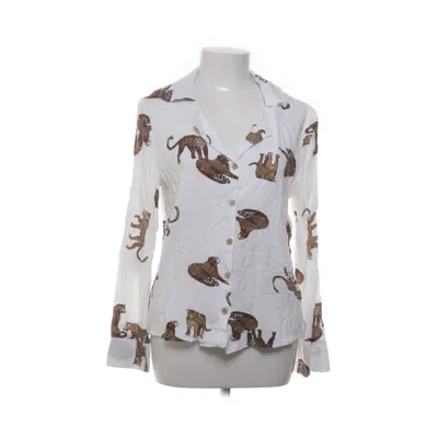 Pyjamasskjorta (Vit, Brun, Flerfärgad) från Trendyol