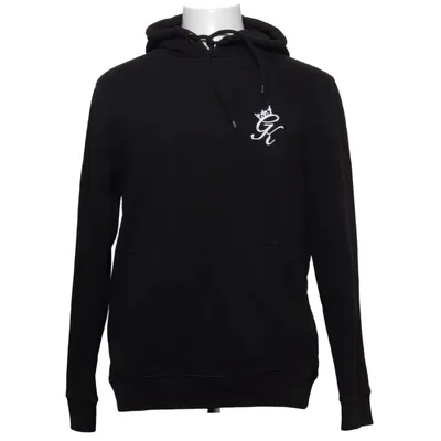 Hoodie (Black) from Gym King Cotton, Polyester