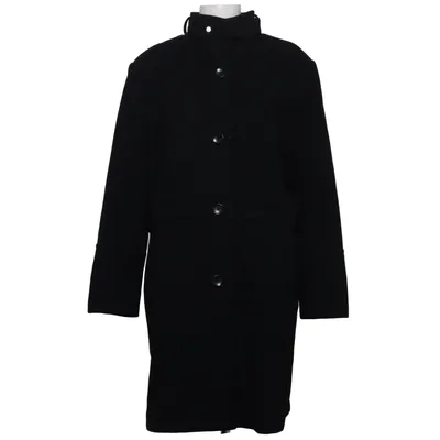 Coat (Black) from Aygill's Cashmere, Polyamide, Wool