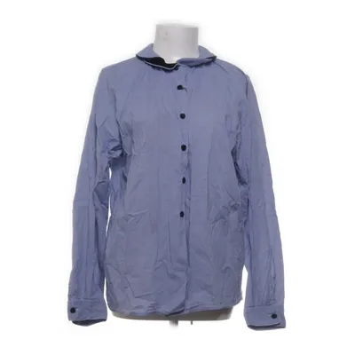 Blus (Blå, Vit) från Cyrillus Bomull