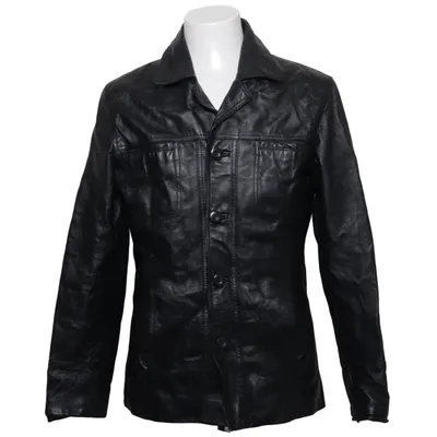 Veste en cuir (Noir) de Molltan Cuir, Polyester