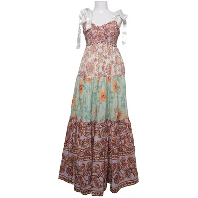 Maxi dress (Pink, Green, Multicolored) from Free People Cotton