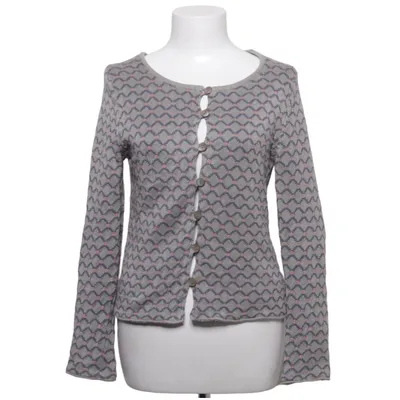 Cardigan (Gray, Pink) from KUS Linen, Polyamide, Viscose