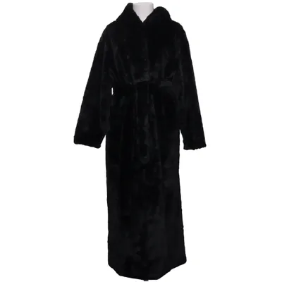 Manteau (Noir) de Fashionable Élasthane, Polyester