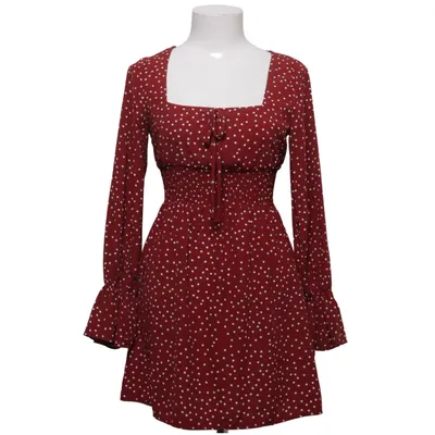 Jurk (Rood, Wit) van Polly Polyester