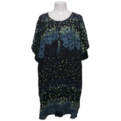 Bluse (Sort, Blå, Gul) fra Janet & Joyce Viscose