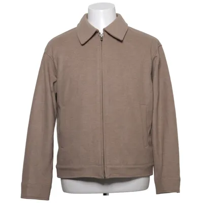 Jacket (Beige) from Uniqlo Polyester, Wool