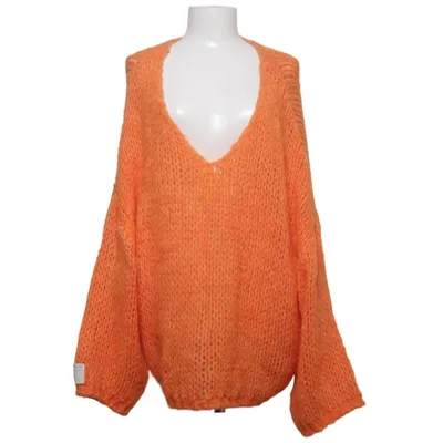 Pull-over (Orange) de Fobya Acrylique, Polyamide, Polyester, Laine