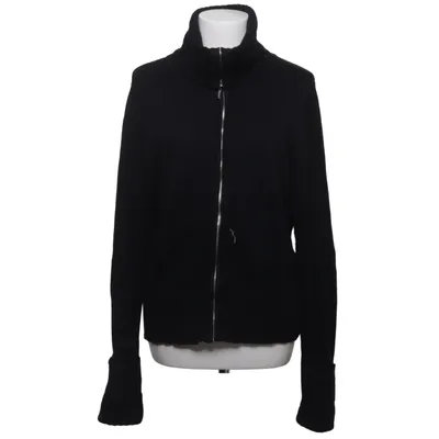 Strickjacke (Schwarz) von Claudia Sträter Kaschmir, Baumwolle