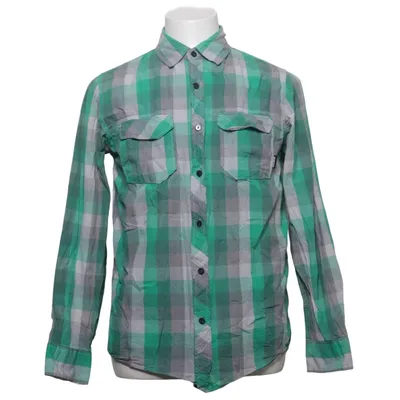 Flannel shirt (Green, Gray) from Burton Cotton