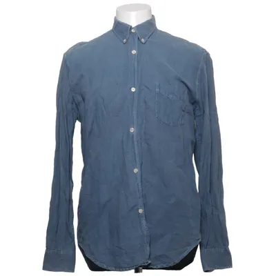 Button down shirt (Blue) from Our Legacy Cotton, Linen