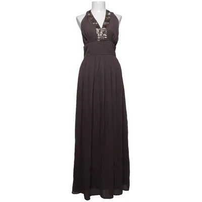 Robe de soirée (Gris) de Banana Republic Polyester, Soie