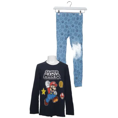 Pyjamas (Blå, Svart) från Super Mario Bomull