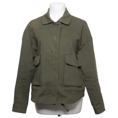 Jacka (Grön) från Massimo Dutti Bomull, Polyuretan