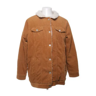 Fodrad jeansjacka (Orange) från Denim Co Bomull, Polyester