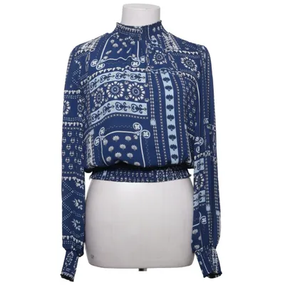 Blouse (Blue, White) from Maison d'Amelie Polyester