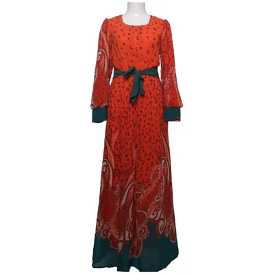 Robe longue (Orange, Vert, Multicolore) de Alvina Polyester