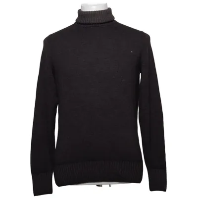 Turtleneck (Brown) from Drumohr Merino wool