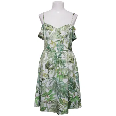 Dress (White, Green) from Sugarfree Polyester