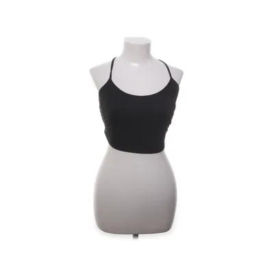 Crop top (Zwart) van NLY One Elastaan, Polyester