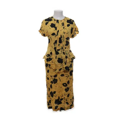 Klänning (Gul, Svart) från St Michael Viskos