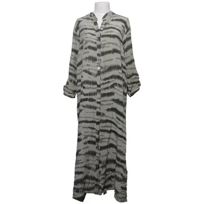 Maxi dress (Gray, Beige) from Drys Viscose