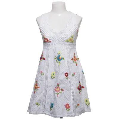 Dress (White, Multicolored) from Nanette Lepore Cotton