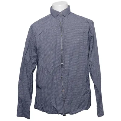 Shirt (Blue, White) from Cinque Cotton