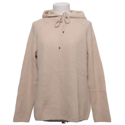 Huvtröja (Beige) från Grace Kashmir, Merinoull