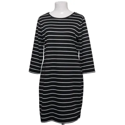 Jurk (Zwart, Wit) van Liz Devy Elastaan, Polyester